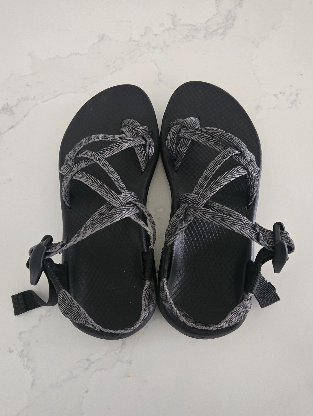 Chaco Z/Cloud X2 Sandal Adjustable Double Strap Hiking Adventure Limb Black Sz 7 - Picture 3 of 7